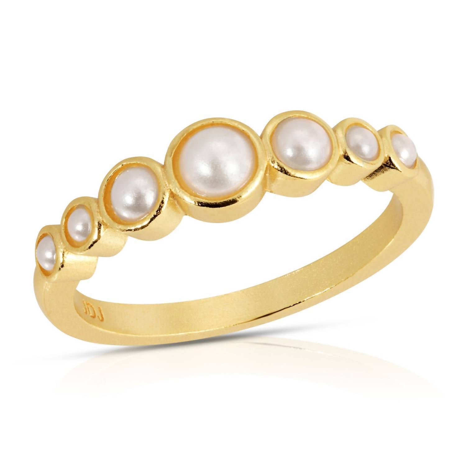 New Joy Dravecky Lucky Stone Ring In Gold